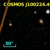 COSMOS J100224.40+021441.0