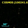 COSMOS J100241.62+021433.4