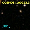 COSMOS J100223.30+021434.4