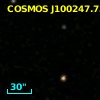 COSMOS J100247.73+021433.3