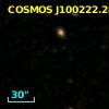 COSMOS J100222.28+021425.5