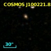 COSMOS J100221.85+021428.4