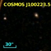 COSMOS J100223.51+021425.4