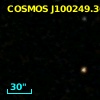COSMOS J100249.36+021423.3