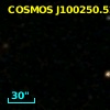 COSMOS J100250.52+021420.3