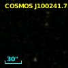 COSMOS J100241.75+021419.8