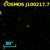 COSMOS J100217.77+021419.7