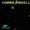 COSMOS J100221.18+021420.4