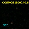 COSMOS J100240.88+021410.5