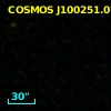 COSMOS J100251.07+021357.3