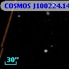 COSMOS J100224.14+021355.1
