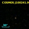 COSMOS J100241.90+021349.3