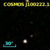 COSMOS J100222.18+021351.3