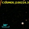 COSMOS J100224.39+021348.5