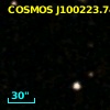 COSMOS J100223.74+021345.9