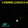 COSMOS J100223.04+021341.1