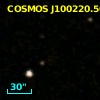 COSMOS J100220.50+021340.5