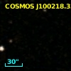 COSMOS J100218.33+021334.2