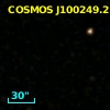 COSMOS J100249.21+021333.6