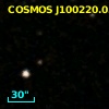 COSMOS J100220.05+021333.3