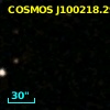 COSMOS J100218.29+021331.2