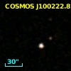 COSMOS J100222.81+021329.5