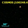 COSMOS J100248.42+021328.8