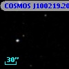 COSMOS J100219.20+021329.2
