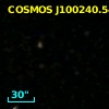 COSMOS J100240.54+021324.1