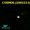 COSMOS J100223.05+021320.3