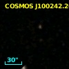 COSMOS J100242.26+021321.1