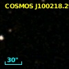 COSMOS J100218.29+021317.8