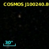COSMOS J100240.80+021314.3