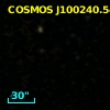 COSMOS J100240.54+021306.7