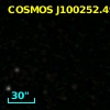 COSMOS J100252.49+021308.9