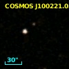 COSMOS J100221.05+021306.7