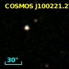 COSMOS J100221.27+021300.5