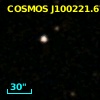 COSMOS J100221.67+021258.9