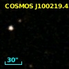 COSMOS J100219.42+021300.9