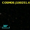 COSMOS J100251.41+021247.6