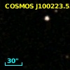 COSMOS J100223.53+021243.5