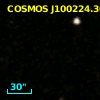 COSMOS J100224.30+021237.5