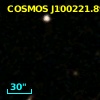 COSMOS J100221.89+021234.1