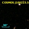 COSMOS J100223.55+021229.9