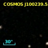 COSMOS J100239.55+021230.6