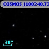 COSMOS J100240.72+021227.5
