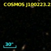 COSMOS J100223.23+021225.5
