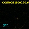 COSMOS J100220.62+021223.0