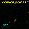 COSMOS J100223.75+021158.2