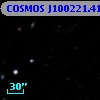 COSMOS J100221.41+021050.7